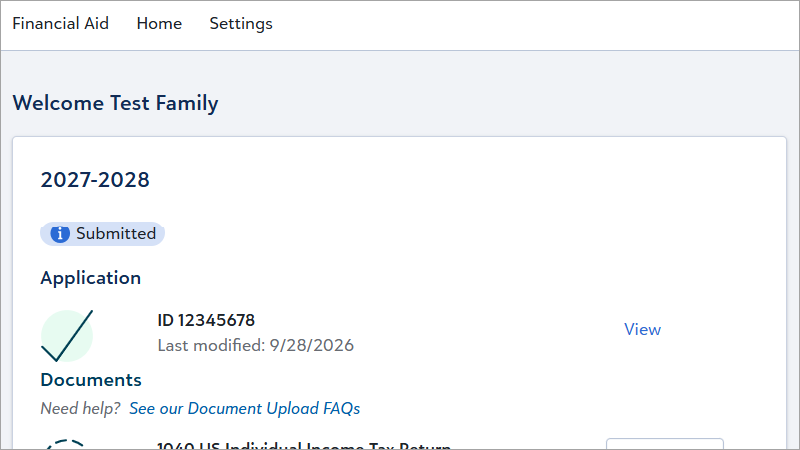 No IRS verification offered.